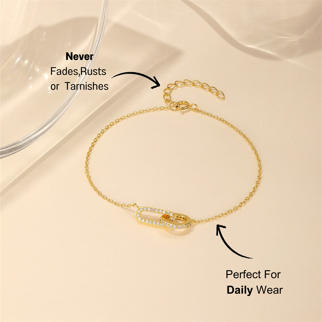 Linked Hoop Jewelry Set