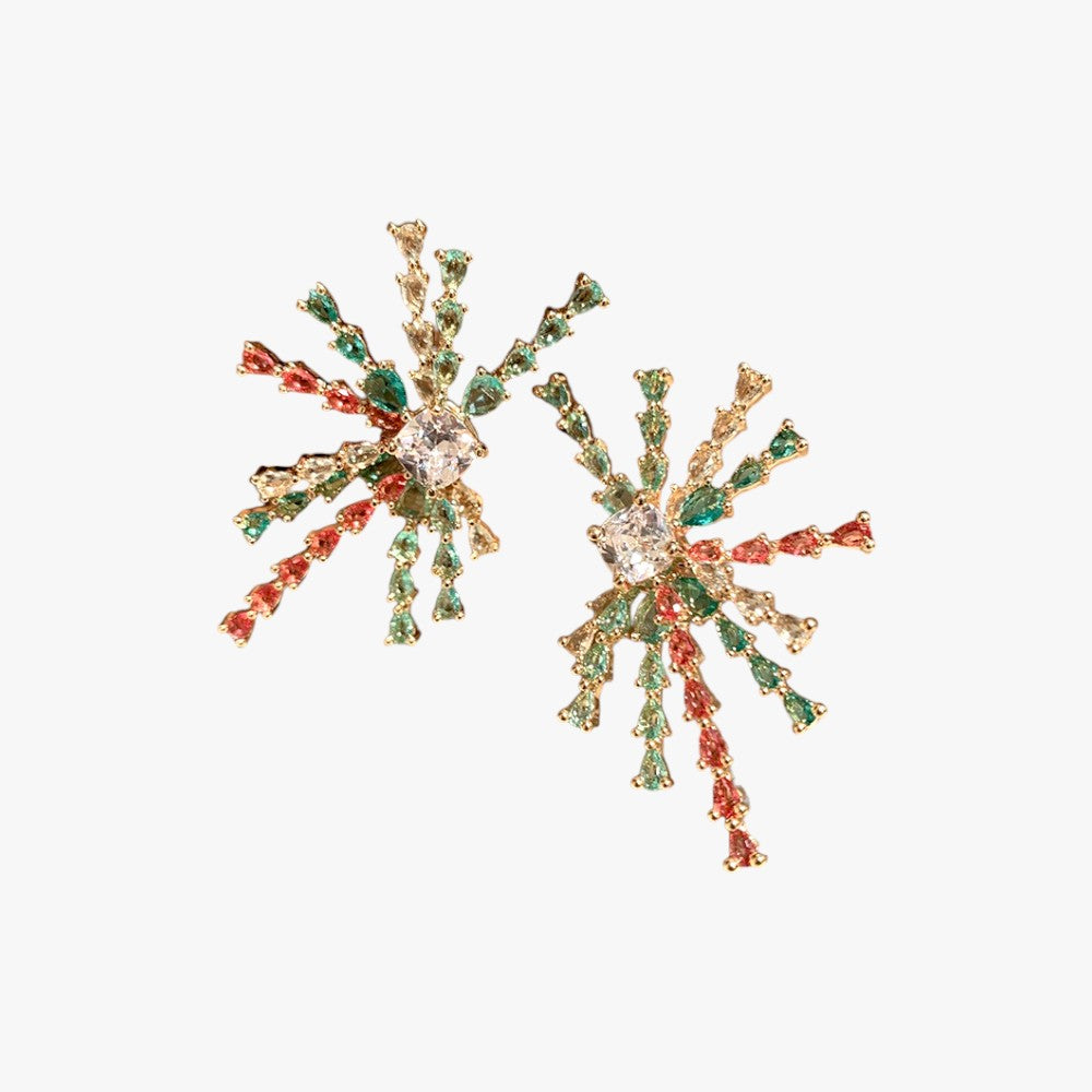 Firework Drop Earrings