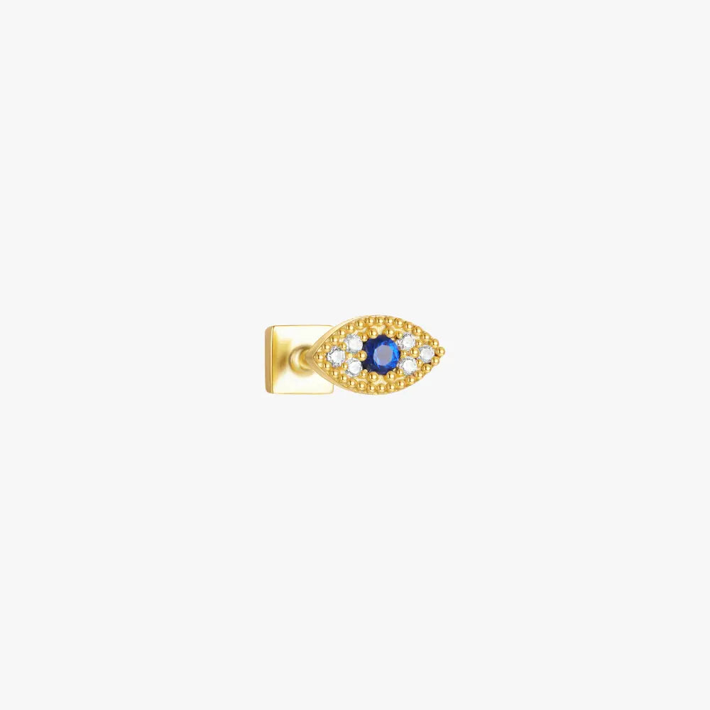 Royal Sapphire Eye Piercing Stud