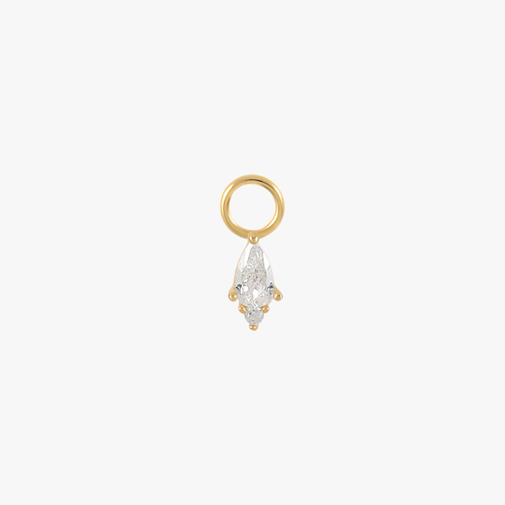 Marquise Zirconia Earrings Charm