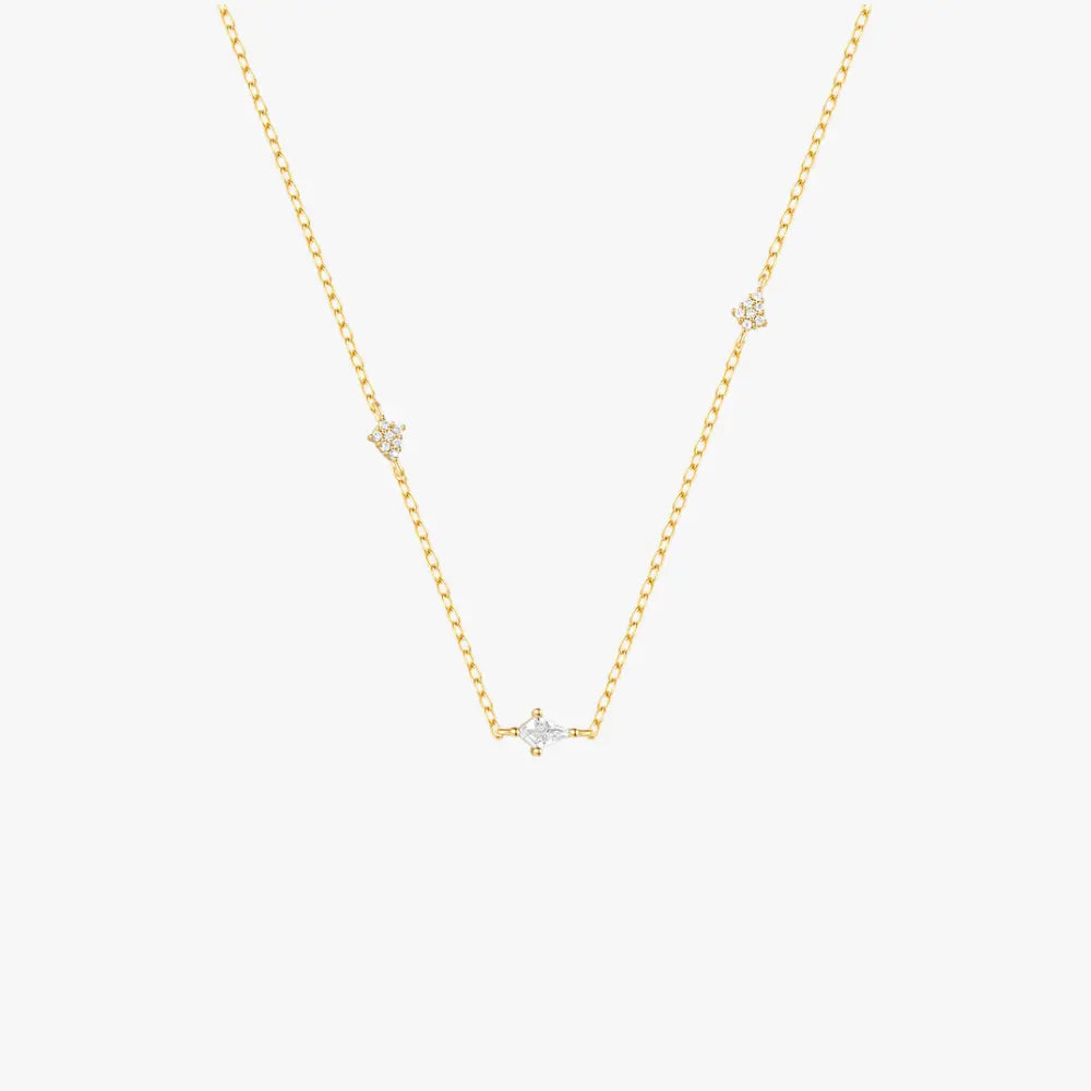 Kite Zirconia Necklace