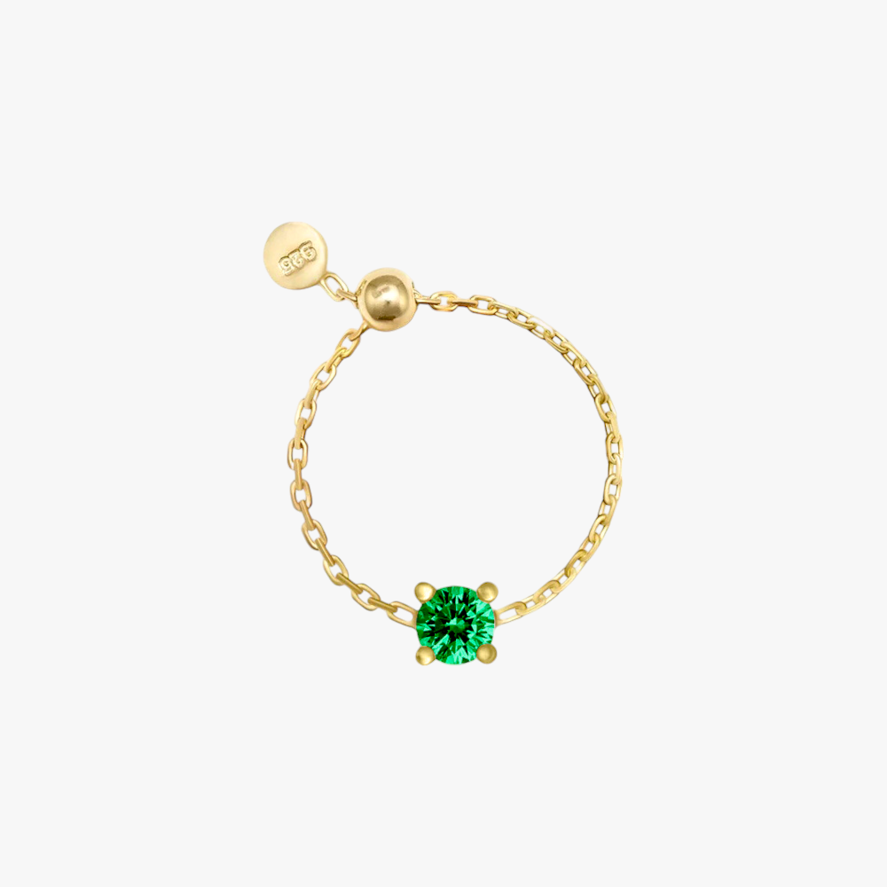 Gleam Gem Chain Ring