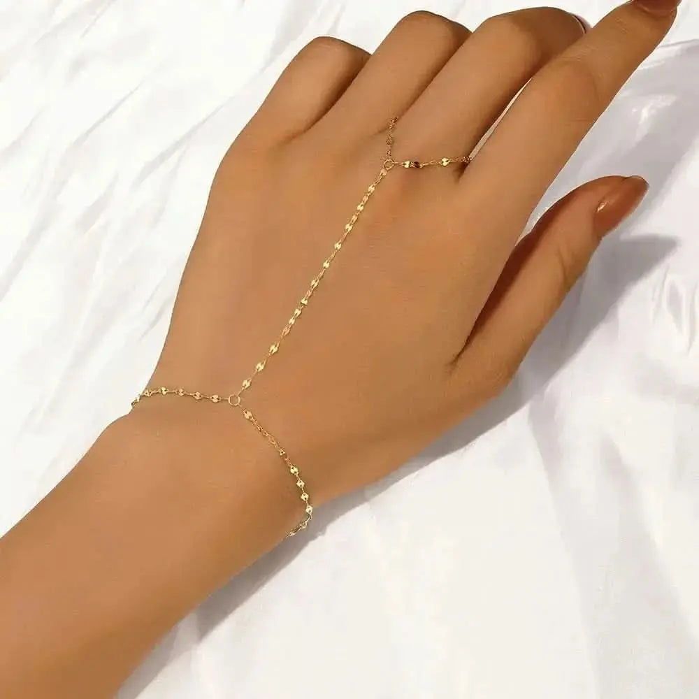 Seaside vacation must-have gold bracelet