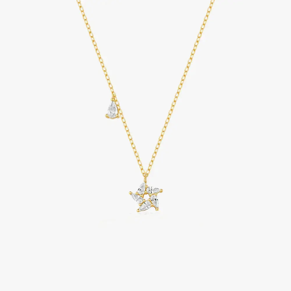 Starry Zircon Necklace